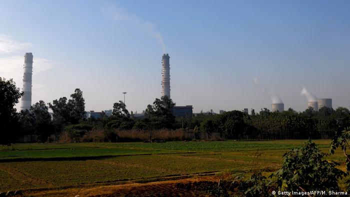 Indien Kohlekraftwerk