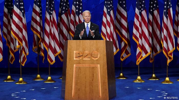 USA Präsidentschaftskandidat Joe Biden in Wilmington, Delaware