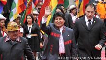 Evo Morales, expresidente de Bolivia.