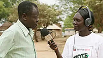 04.2010 DW-AKADEMIE Medienentwicklung Nahost/ Nordafrika Sudan Radiojournalisten 2010