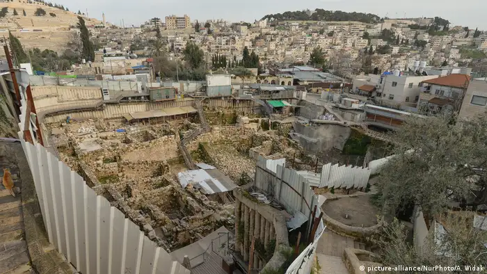 Reste eines Dorfes aus Hasmonäeischer Zeit in Jerusalem