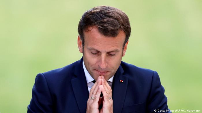 Frankreichs Staatspräsident Emmanuel Macron (Foto: Getty Images/AFP/C. Hartmann)