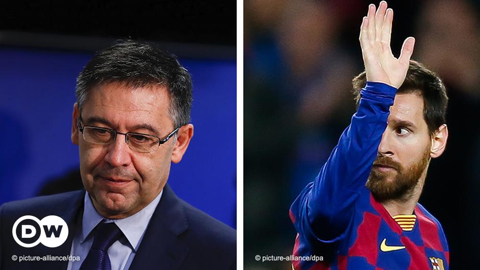 FC Barcelona president resigns following Messi feud | News ...