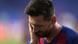 Fußballspieler Lionel Messi nach niederlage gegen Bayern München 2020 Fußballspieler Lionel Messi nach niederlage gegen Bayern München 2020
