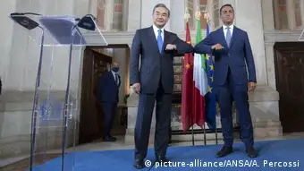 Italien, Rom I Wang Yi und Luigi Di Maio