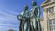 Deutschland Goethe-Schiller-Denkmal | Deutsches Nationaltheater | Theaterplatz | Weimar