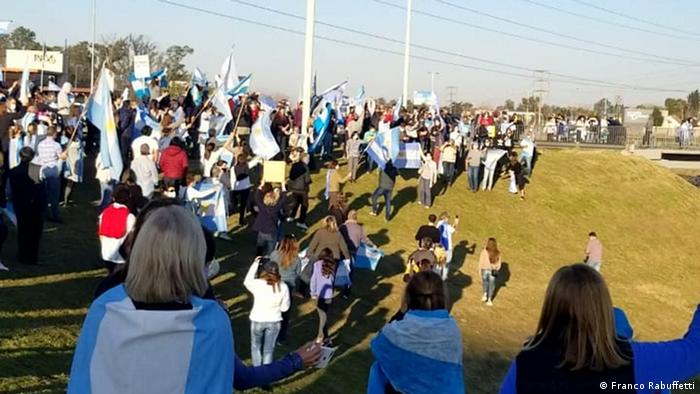 Argentinien I Proteste gegen Justizreformen in Buenos Aires