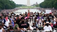 EE. UU.: miles protestan en Washington contra el racismo 