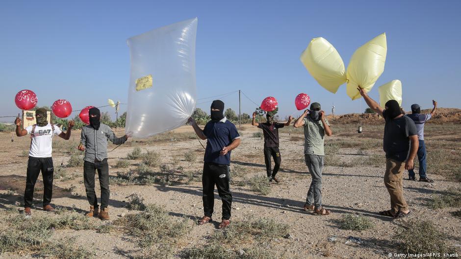 BallonAngriffe rufen Israel auf den Plan DW 30.08.2020