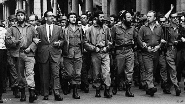 Archive image of Cuba's revolutionaries