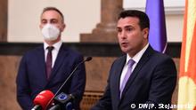 Das Parlament hat Zoran Zaev erneut zum Ministerpräsidenten gewählt, Nord-Mazedonien, Skopje, 31.08.2020, Foto: Petr Stojanovski (Regierung, Zoran Zaev, Skopje, Nord Mazedonien)