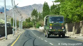 Indien Kaschmir Militär an der Grenze zu China