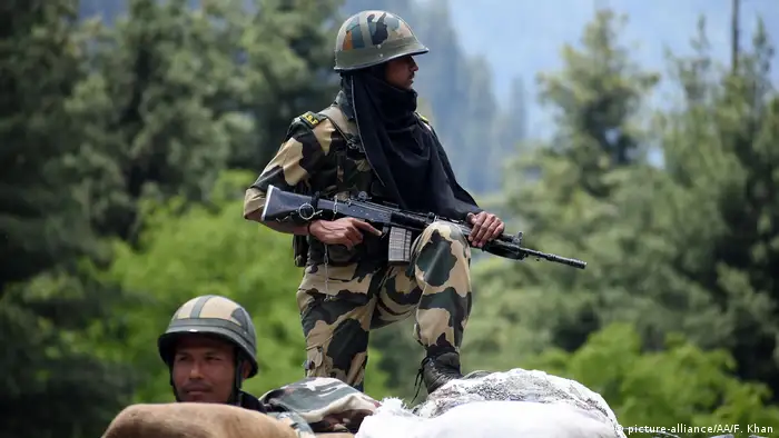 Indien Kaschmir Soldaten an der Grenze zu China