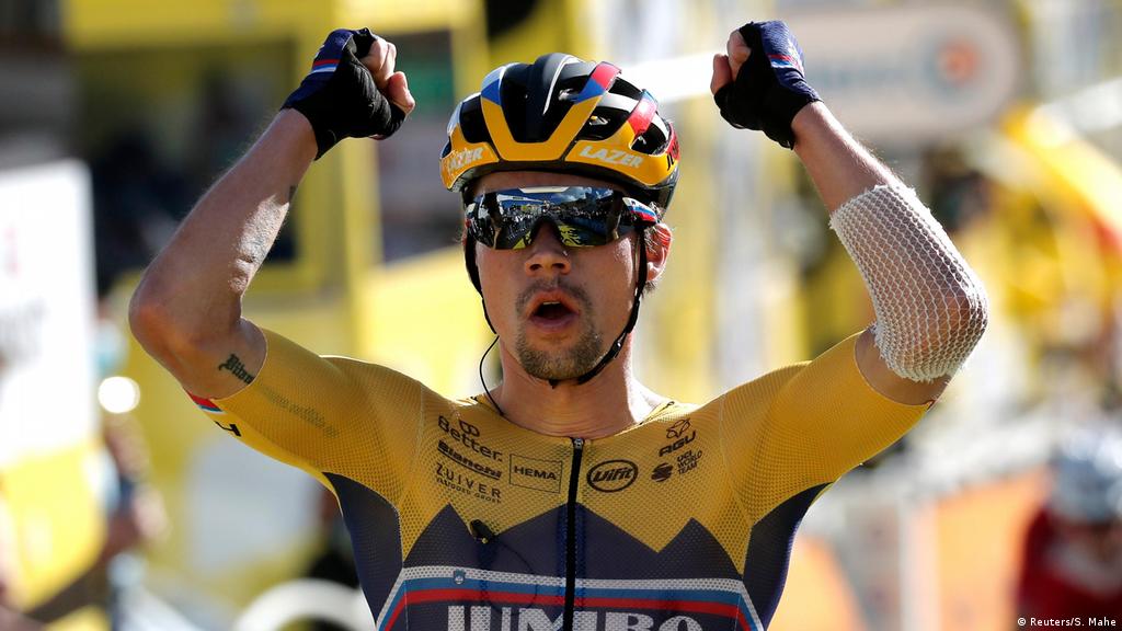 Tour de France: Slovenia′s Primoz Roglic wins stage 4 | Sports | German  football and major international sports news | DW | 01.09.2020