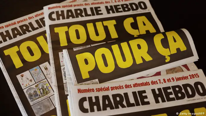 Frankreich Charlie Hebdo | Tout ca, pour ca