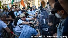 Decenas de heridos en protesta contra gobierno de Bulgaria