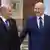 Президент Білорусі Олександр Лукашенко (справа) під час зустрічі з прем'єр-міністром Росії Михайлом Мішустіним