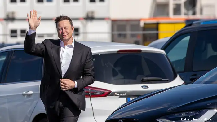 Deutschland Grünheide Elon Musk
