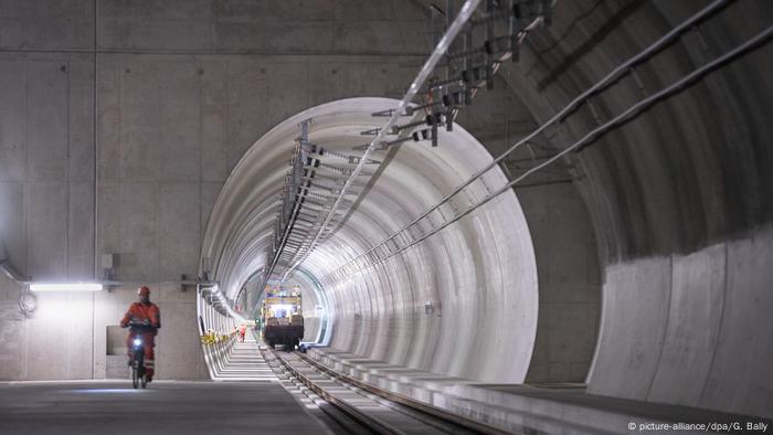 Newly Completed Swiss Tunnel To Transform European Rail Travel News Dw 04 09