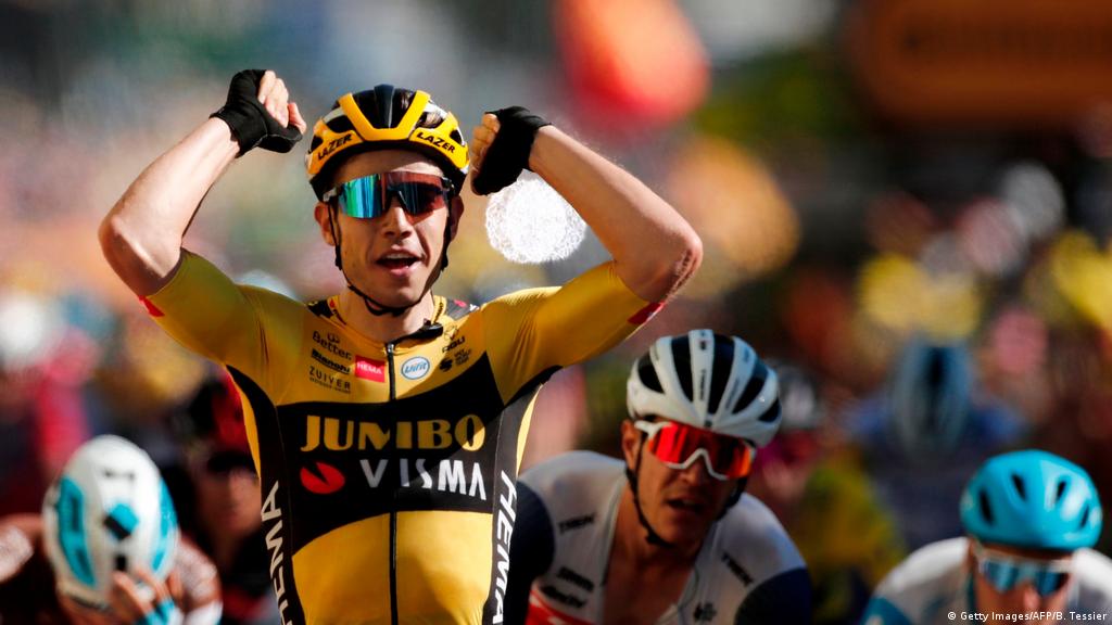 Tour De France Van Aert Wins Stage Seven Sports German Football And Major International Sports News Dw 04 09 2020