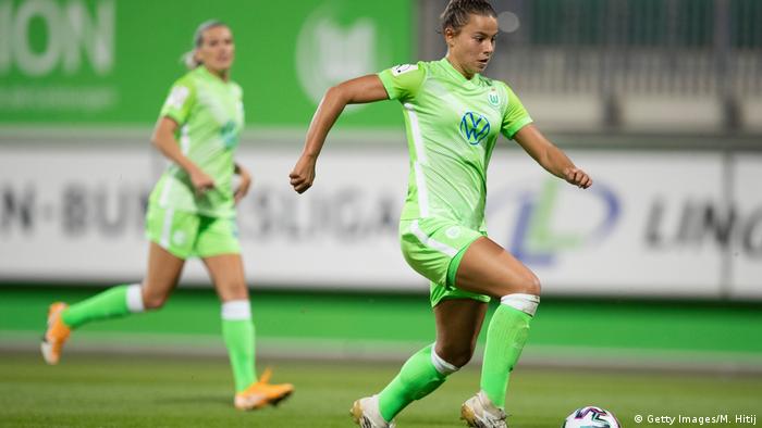 Lena Oberdorf joined Wolfsburg last year