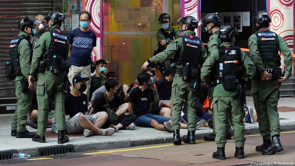 港民发起九龙游行至少2人遭逮捕 德国之声来自德国介绍德国 Dw 07 09