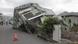 Eingestürztes Haus in der japanischen Stadt Makurazaki nach dem Durchzug des Taifuns Haishen Eingestürztes Haus in der japanischen Stadt Makurazaki nach dem Durchzug des Taifuns Haishen