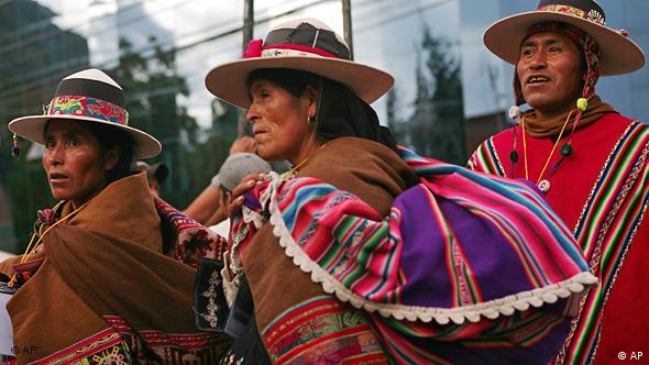 Bolivianische Frauen, Foto: ap