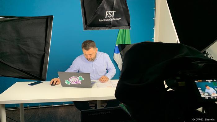 Russland Nowosibirsk | Wahlkampagne | Sergei Boiko