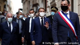 Frankreich, Korsika I Präsident Emmanuel Macron