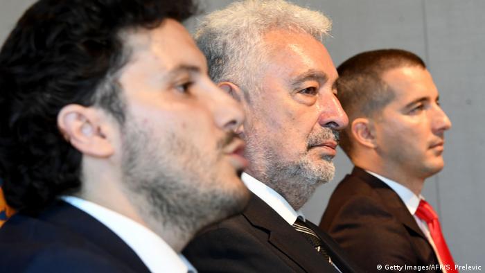 Dritan Abazović, Zdravko Krivokapić I Aleksa Bečić