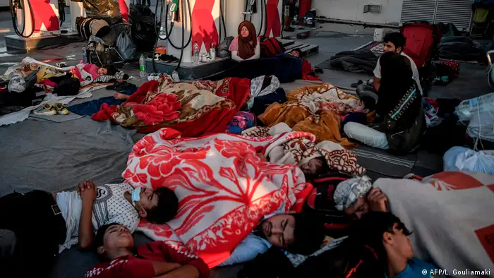 Griechenland Lesbos | nach Brand im Moria-Lager