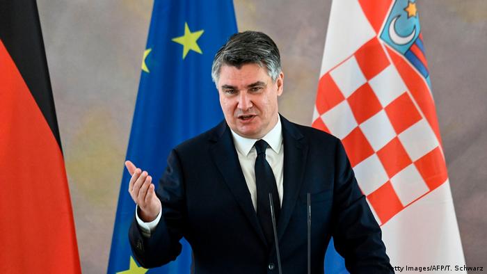 Deutschland Kroatien Steinmeier Milanovic