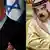 Kombolbild Benjamin Netanyahu und König Hamad bin Isa Al Khalifa