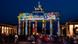 Berlin's Brandenburg Gate illuminated for the 2020 Festival of Lights Berlin's Brandenburg Gate illuminated for the 2020 Festival of Lights