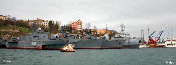 Russia's fleet in Crimea