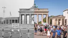 今昔对比：德国统一前后的柏林