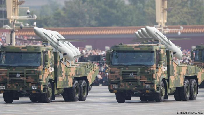 Military parade in China