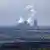 Вид на угольную электростанцию с телебашни в Кельне