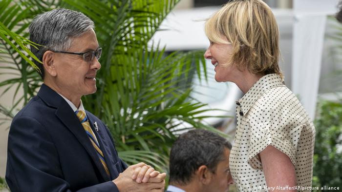 美大使会晤台湾代表挺台参与联合国事务 德国之声来自德国介绍德国 Dw 17 09