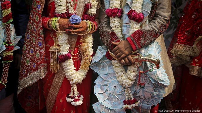 Indien Braut Hochzeit Tradition 