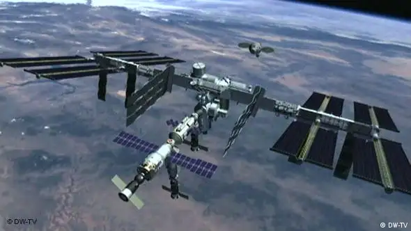 Die Internationale Raumstation ISS im All (Foto: ESA)