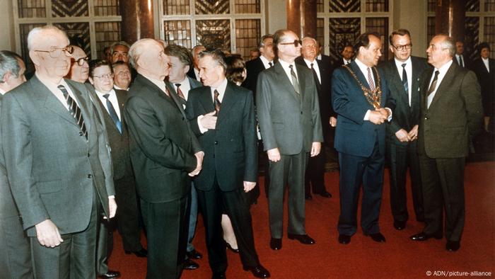 Прием по случаю 750-летия Берлина в Красной ратуше. 29 мая 1987 года