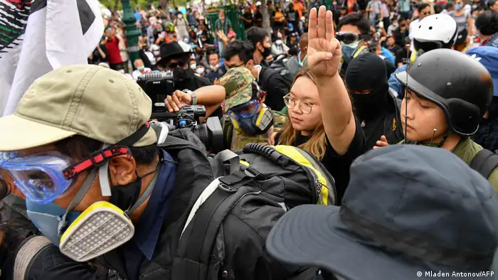 Thailand Bangkok Pro-Demokratie-Proteste