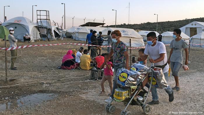 Griechenland Lesbos | Umzug in neues Lager Kara Tepe