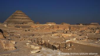 Ägypten Archäologischer Fund in Sakkara 