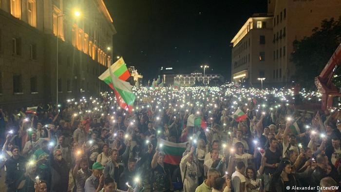 Bulgarien I Proteste in Sofia