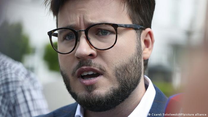 Polish LGBT+ activist Bartosz Staszewski advocates for more peaceful methods of protest 