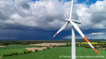 Μονάδα ανανεώσιμων πηγών της Siemens Energy στο Βρανδεμβούργο της Γερμανίας