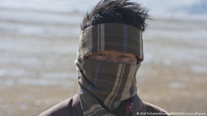 Tibet | Nomade auf eisiger Hochebene